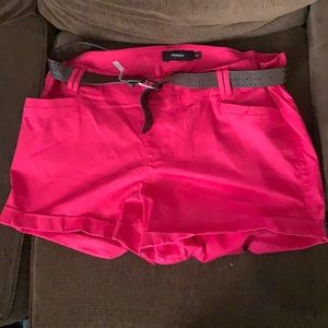 Pink torrid cotton shorts